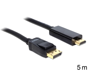 Delock DisplayPort 1.2 > HDMI 5m