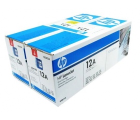 HP 12A Fekete 2-pack