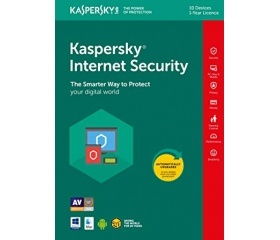 Kaspersky Internet Security 10 felhasználó 1 év