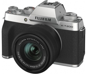 Fujifilm X-T200 XC15-45mm kit ezüst