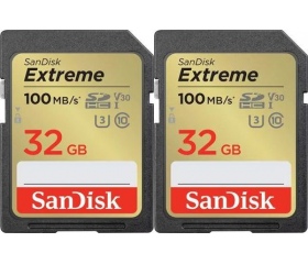 SanDisk Extreme SDHC 100/60MB/s UHS-I 32GB 2db