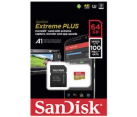 SANDISK microSDXC Extreme Plus 64GB A1