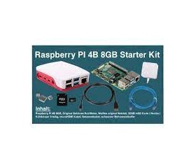 Raspberry Pi 4B - 8GB - Full Kit With Red / White 