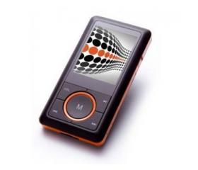 MyAudio Life 2GB Fekete-narancssárga
