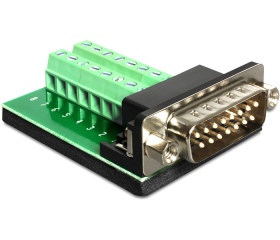 Delock Adapter Sub-D 15 pin Gameport Anya > Termi