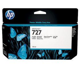 HP 727 130 ml-es fotófekete