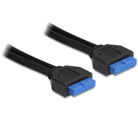 Delock Cable USB 3.0 pin header female / female 45
