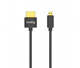 SMALLRIG Ultra Slim 4K HDMI Cable (D to A) 55cm 30