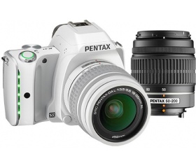 Pentax K-S1 fehér + DAL 18-55mm + DAL 50-200mm