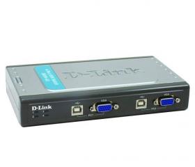 D-Link DKVM-4U switch+kábel