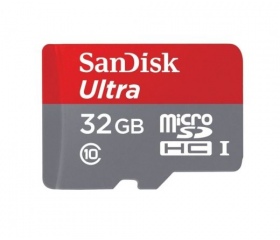 SanDisk Ultra MicroSD 32GB 80MB/s CL10 UHS
