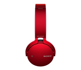 Sony MDR-XB650BT Bluetooth Piros