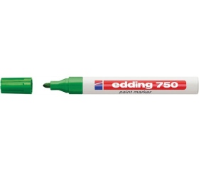 Edding Lakkmarker, 2-4 mm, "750", zöld