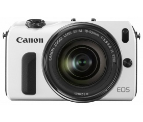 Canon EOS M + EF-M 18-55mm + 90EX Kit Fehér