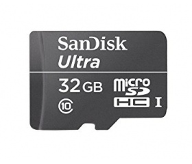SanDisk Ultra microSDHC 32GB UHS-I adapter nélkül