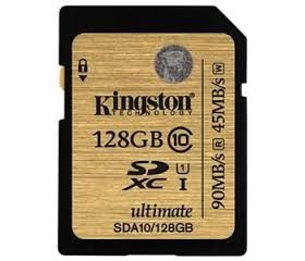Kingston Ultimate SD 128GB UHS-I CL10