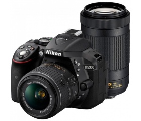 Nikon D5300 + AF-P 18-55 VR + AF-P 70-300 VR kit