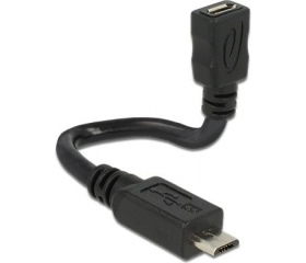 Delock USB 2.0 micro-B OTG ShapeCable apa > anya