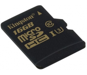 Kingston microSDHC Gold U3 90/45 16GB