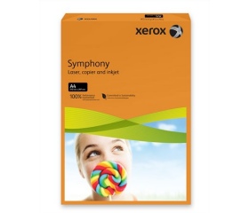 Xerox Symphony 160g A4 intenzív narancs 250db
