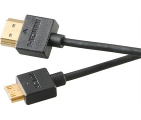 Akasa Proslim HDMI / Mini HDMI fekete 2m
