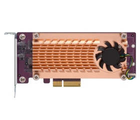 QNAP Dual M.2 2280/22110 PCIe SSD bővítő kártya