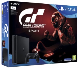 Sony PlayStation 4 Slim 1 TB + Gran Turismo Sport 