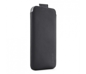 BELKIN Leather Pull Tab Case for iPhone 5 - Black