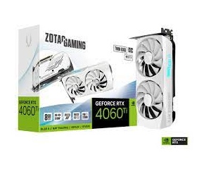 ZOTAC Gaming GeForce RTX 4060 Ti Twin Edge OC Whit