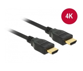 Delock High Speed HDMI +Ethernet apa/apa 3D 4K 1m