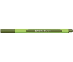 Schneider Tűfilc, 0,4 mm, "Line-Up", olívazöld