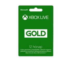 Xbox Live Gold 12 Hónapos