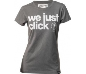 Cooph női póló Click sötét árnyék XL