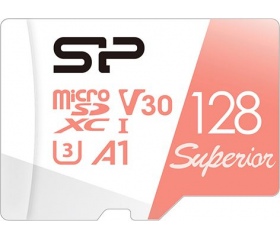 Silicon Power microSDXC Superior U3 A1 V30 128GB