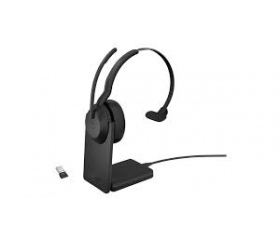 Jabra Evolve2 55 Link380a MS Mono + Charging Stand