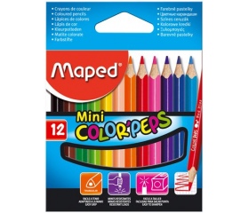 Maped Color Peps Mini 12 színű ceruzakészlet