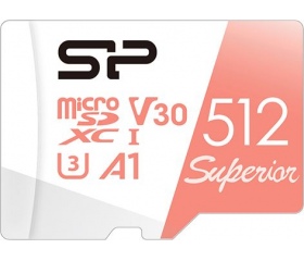 Silicon Power microSDXC Superior U3 A1 V30 512GB