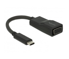 Delock Adapter USB Type-C csatlakozódugóval > VGA 