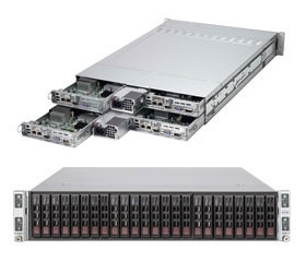 Supermicro SYS-2027TR-H72QRF Black