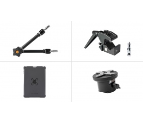 Rock Solid Master Connect Arm + Clamp Kit MCKA2GRY