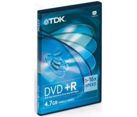 TDK DVD+R 4,7GB 16X Slim DVD tok
