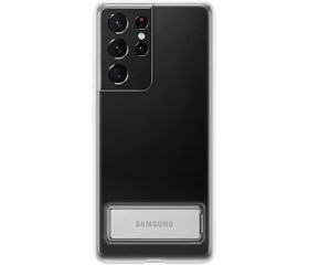 Samsung Galaxy S21 Ultra 5G átlátszó álló tok