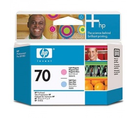HP 70 világosbíbor és világos ciánkék nyomtatófej