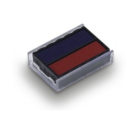 Bélyegző cserepárna, TRODAT "4850", piros-kék