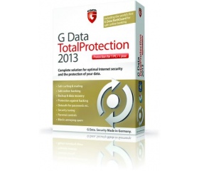 G Data TotalProtection 2013 2 PC 2 év licenchossz.