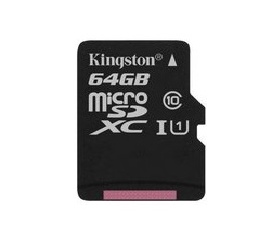 Kingston Canvas Select microSD 80MB/s 64GB