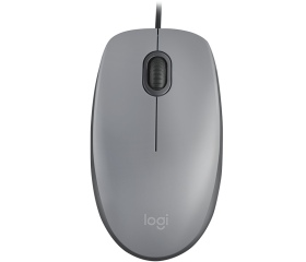 Logitech Mouse M110 SILENT - MID GRAY - EMEA