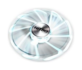 Sapphire NITRO Gear fehér LED ventilátor