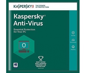 Kaspersky Anti-Virus HUN 3 felh. 1 év