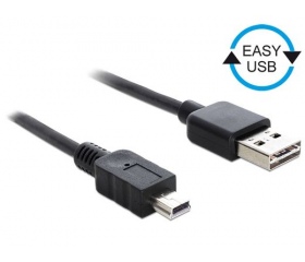 Delock EASY-USB 2.0 A > mini-B 5m
